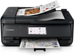 PIXMA Tr8620A - All-In-One Printer Home Office|Copier|Scanner|Fax|Auto Document Feeder | Photo, Document | Airprint (R), Android, Black, Works with Alexa