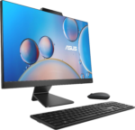 M3402 All-In-One, 23.8” FHD Display, AMD Ryzen™ 3 7320U Processor, 8GB RAM, 512GB SSD, Windows 11 Home, Kensington Lock, Black, M3402WFA-PB303