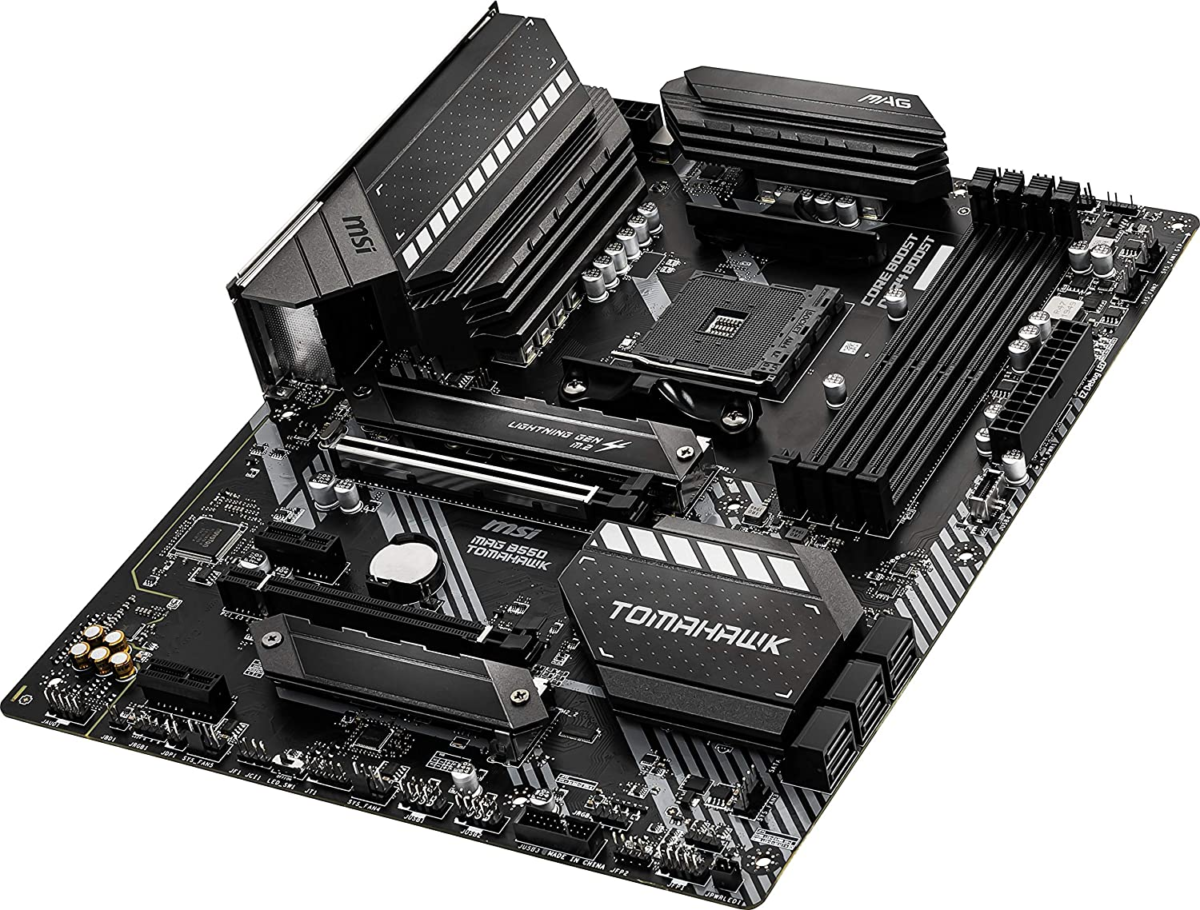 MAG B550 TOMAHAWK Gaming Motherboard (AMD AM4, DDR4, Pcie 4.0, SATA 6Gb/S, M.2, USB 3.2 Gen 2, HDMI/DP, ATX, AMD Ryzen 5000 Series Processors) - Image 5