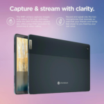 Chromebook Duet 5 2-In-1 Tablet Laptop W/Detachable Keyboard (13.3" FHD OLED Touchscreen, 8-Core Qualcomm CPU, 4GB RAM, 128GB Emmc) IST Stylus, Wi-Fi, 8MP Webcam, Chrome OS, Abyss Blue, 2024 - Image 5