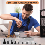 420PCS Computer Screw Kit, Motherboard Standoffs Assorted Screws for PC Case, HDD, SSD, Laptop, Fan, CD-ROM - for DIY PC Build Repair - Image 6
