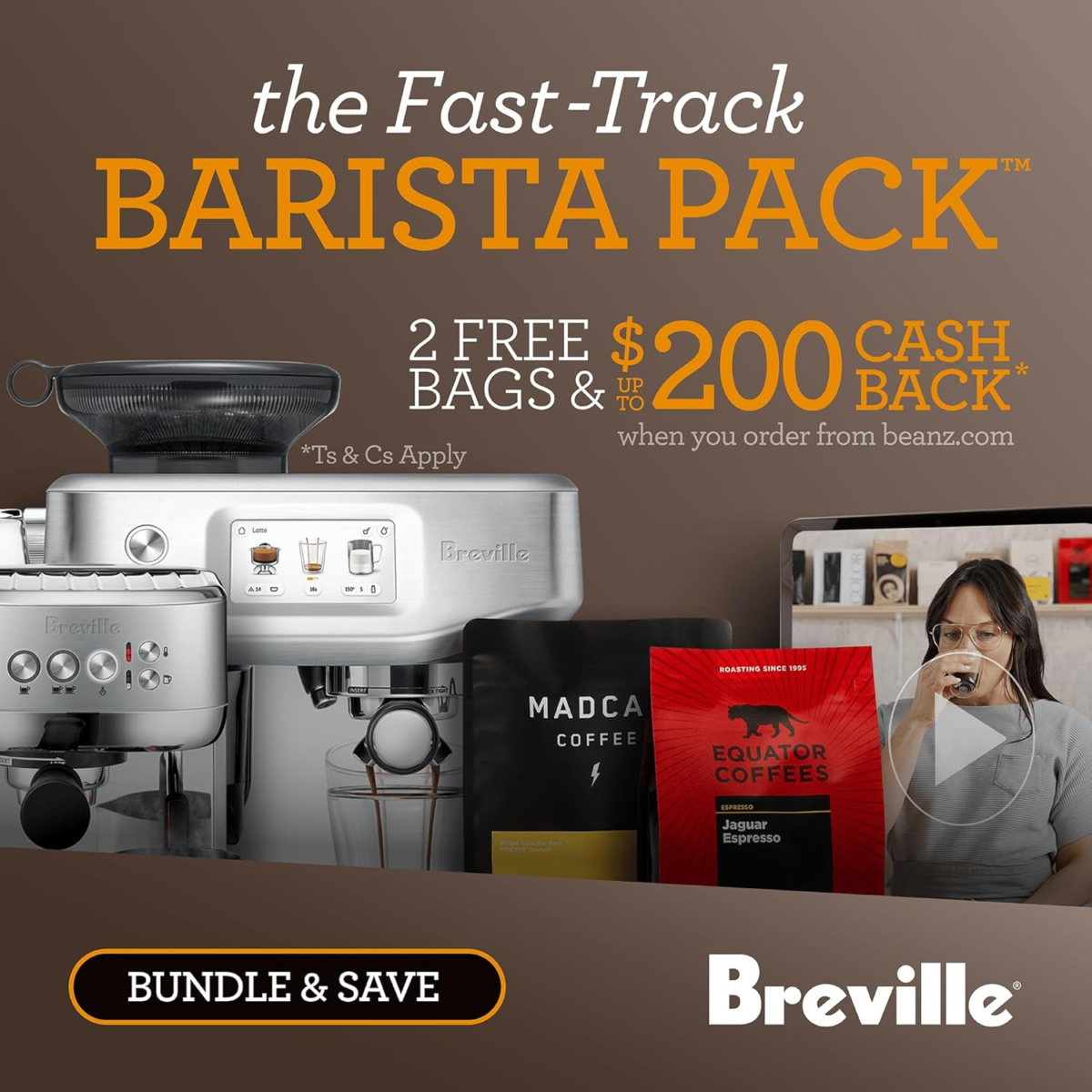 Barista Touch BES880BSS Espresso Machine - Image 2