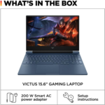 Gaming Laptop Computer, 15.6" 144 Hz FHD Victus Gaming Laptops, RTX 3050, Intel Core I5-12450H, 64GB RAM|1TB SSD+128GB Portable External SSD, Windows 11, Backlit KB, Wi-Fi 6, Webcam, RK Bundle - Image 5