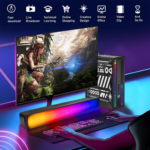HP RGB Gaming Desktop Computer, Intel Quad Core I5-6500 up to 3.6Ghz, Geforce GTX 750 Ti 4G, 16GB DDR4, 512G SSD, RGB Keyboard & Mouse, 600M Wifi & Bluetooth, Win 10 Pro (Renewed) - Image 4