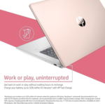 Essential Daily Traditional Laptop, 17.3" FHD Display, Intel Core I7-1355U, 16GB RAM, 1TB SSD, Fingerprint Reader, Backlit Keyboard, Numeric Keypad, Webcam, HDMI, Wi-Fi 6, Windows 11 Home, Rose - Image 3