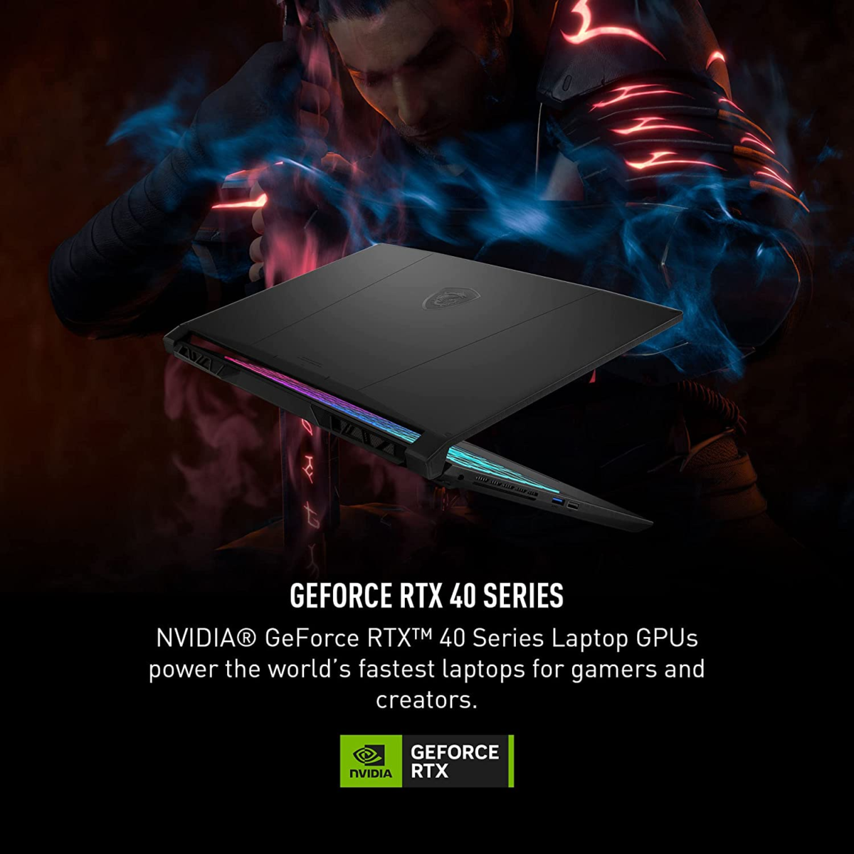 Katana 15 15.6” 165Hz QHD Gaming Laptop: Intel Core I7-13620H, NVIDIA Geforce RTX 4070, 16GB DDR5, 1TB Nvme SSD, Cooler Boost 5, Win 11: Black B13VGK-2000US - Image 4