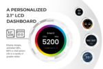 SL240 White CPU Liquid Cooler with Display, Customizable 2.1" LCD Display for Images or Performance Metrics, 240Mm AIO Cooler, Dual AF127 ARGB Fans, Fits Intel/Amd - Image 2