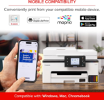 Megatank GX2020 All-In-One Wireless Supertank [Megatank] Printer | Print, Copy and Scan| Mobile Printing |2.7" LCD Color Touchscreen | Auto Document Feeder and Auto Duplex Printing - Image 5