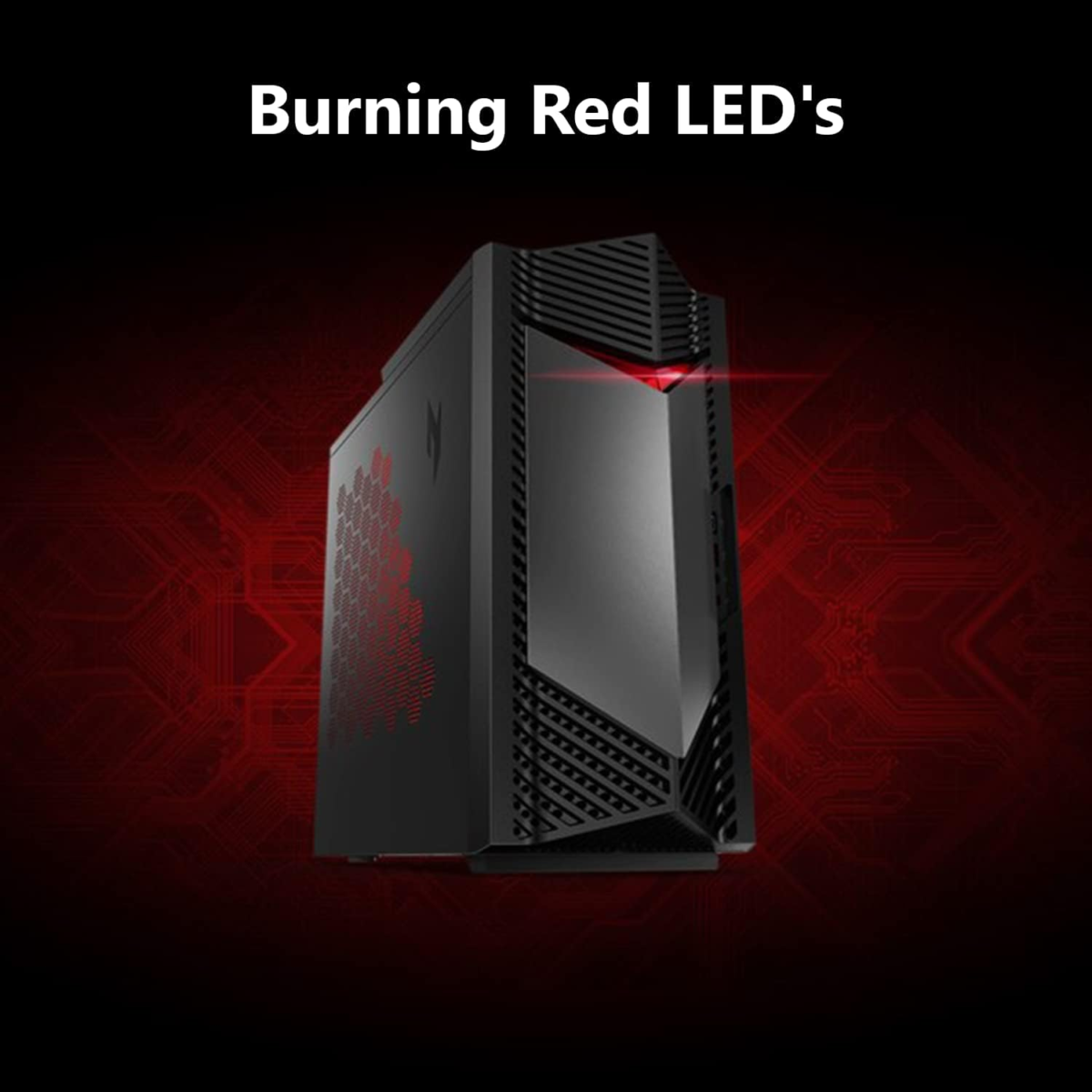 Nitro 50 N50-656-UR12 Gaming Desktop | Intel Core I5-14400F 10-Core Processor | NVIDIA Geforce RTX 3050 | 16GB DDR5 5600Mhz | 1TB Pcie Gen 4 SSD | Intel Wi-Fi 6E AX211 | Windows 11 Home - Image 5