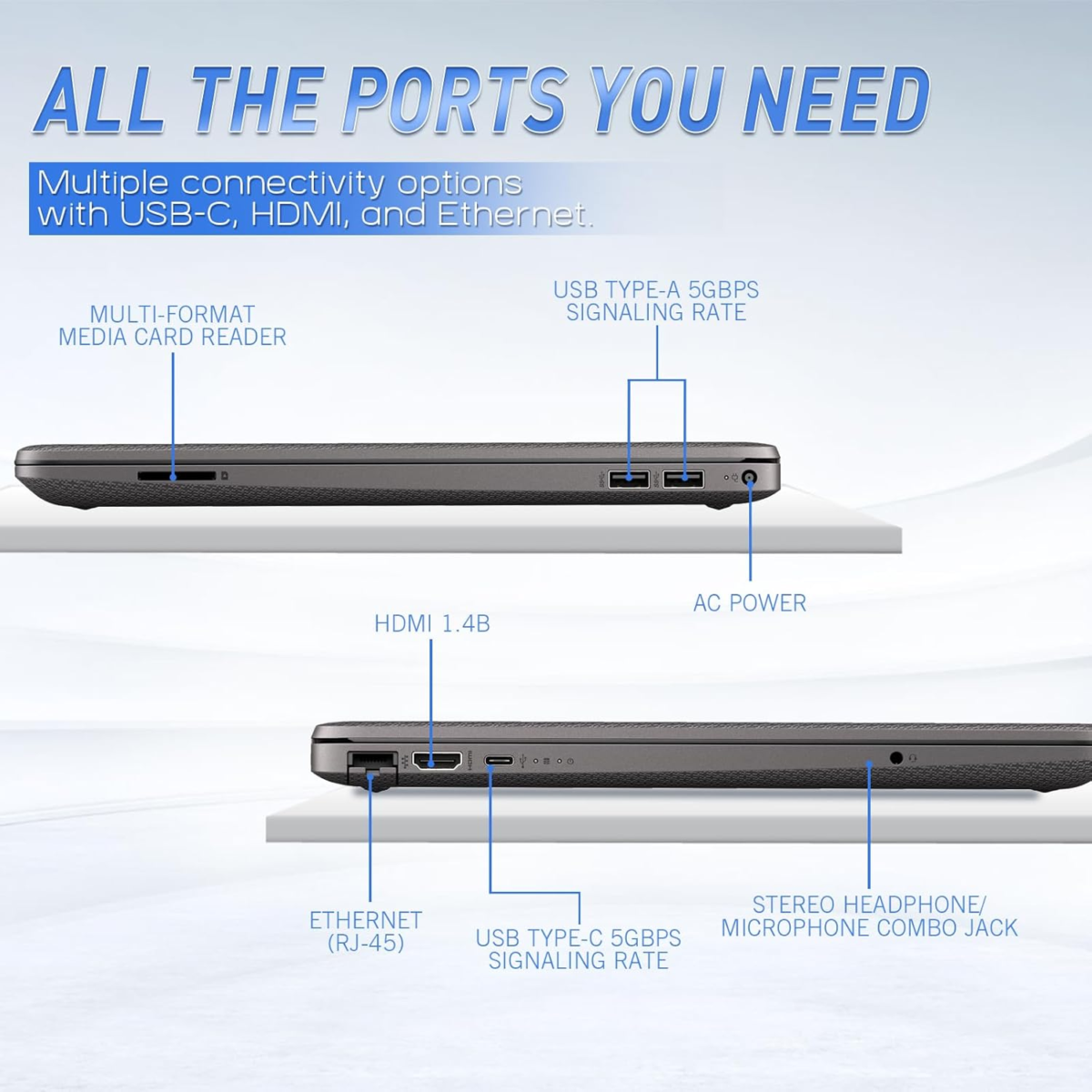 Prestigebook 15 Copilot Ready AI Laptop • Ai-Powered Processor • 15.6 FHD • Long Battery Life • Windows 11 Pro • W/Wowpc Bundle (Ai-Powered AMD, 16GB RAM | 1.5TB Storage) - Image 8