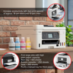Megatank GX4020 All-In-One Wireless Supertank Printer with Print, Copy, Scan and Fax | Auto Document Feeder | Mobile Printing | 2.7" LCD Touch Screen - Image 3