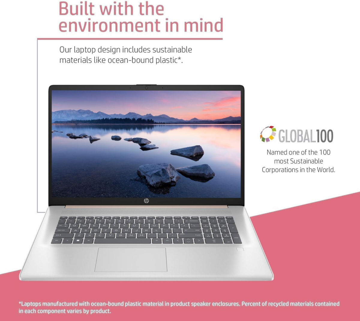 Essential Daily Traditional Laptop, 17.3" FHD Display, Intel Core I7-1355U, 16GB RAM, 1TB SSD, Fingerprint Reader, Backlit Keyboard, Numeric Keypad, Webcam, HDMI, Wi-Fi 6, Windows 11 Home, Rose - Image 5