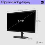 22 Inch All-In-One Desktop PC, FHD Display, Intel N200, 8 GB RAM, 512 GB SSD, Intel UHD Graphics, Windows 11 Home, 22-Dg0040 (2024) - Image 5