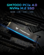 Predator M.2 SSD 1TB GM7000 with DRAM Cache Nvme 1.4 2280 Pcie Gen4×4 Ultra High Speed (Maximum Read: 7400Mb/S, Max Write: 6700Mb/S) 3D NAND TLC Internal SSD Compatible with PS5 Pro - BL.9BWWR.105 - Image 7