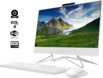 2022 Newest All-In-One Desktop, 21.5" FHD Display, Intel Celeron J4025 Processor, 16GB RAM, 512GB Pcie SSD, Webcam, HDMI, RJ-45, Wired Keyboard&Mouse, Wifi, Windows 11 Home, White - Image 3