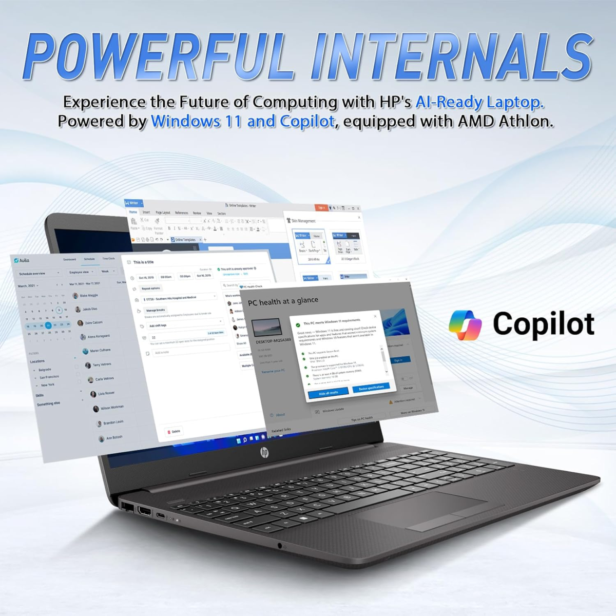 Prestigebook 15 Copilot Ready AI Laptop • Ai-Powered Processor • 15.6 FHD • Long Battery Life • Windows 11 Pro • W/Wowpc Bundle (Ai-Powered AMD, 16GB RAM | 1.5TB Storage) - Image 5
