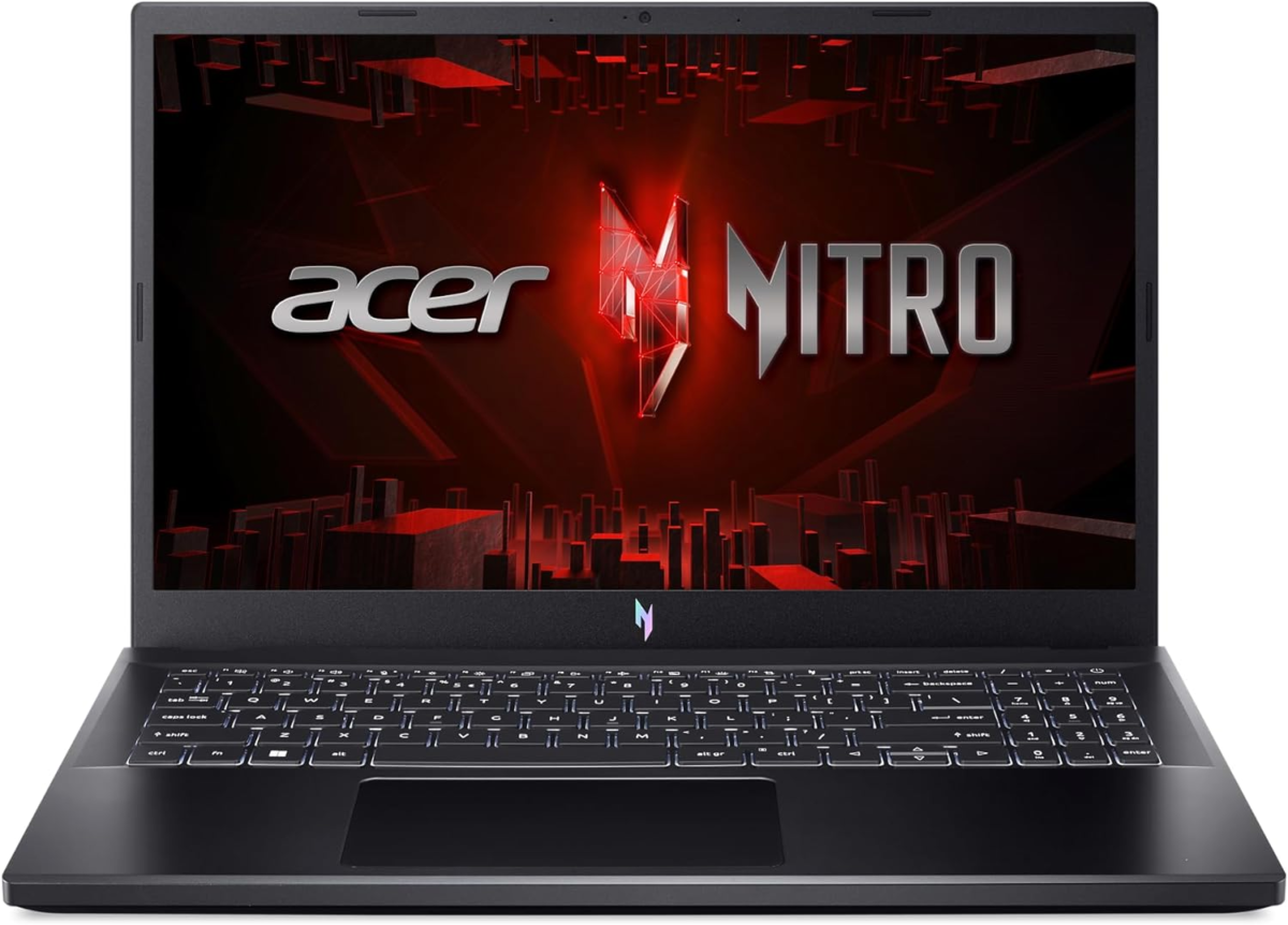 Nitro V Gaming Laptop | Intel Core I7-13620H Processor | NVIDIA Geforce RTX 4050 Laptop GPU | 15.6" FHD IPS 144Hz Display | 16GB DDR5 | 512GB Gen 4 SSD | Wifi 6 | Backlit KB | ANV15-51-73B9 - Image 1