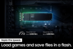 990 EVO SSD 1TB, Pcie Gen 4X4, Gen 5X2 M.2 2280 Nvme Internal Solid State Drive, Speeds up to 5,000Mb/S, Upgrade Storage for PC Computer, Laptop, MZ-V9E1T0B/AM, Black - Image 2