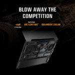 TUF Gaming A15 Gaming Laptop, 15.6” FHD 144Hz, 100% Srgb Display, Geforce RTX 4050, AMD Ryzen 7 7435HS, 16GB DDR5, 512GB Pcie SSD, Wi-Fi 6, Windows 11, FA507NUR-AS73 - Image 2