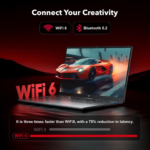 Gaming Laptop AMD Ryzen 7 5825U(8C/16T), Radeon RX Vega 8 Graphics,16.1“Fhd Display,16Gb DDR4 512GB Nvme SSD Laptop Computer with Backlit Kb,Type_C (Full Function),Wifi 6, 53Wh Battery - Image 4