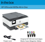 Officejet 8015E Wireless Color All-In-One Printer, 3 Months of Instant Ink Included - Image 6