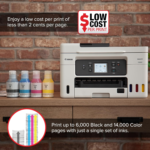Megatank GX4020 All-In-One Wireless Supertank Printer with Print, Copy, Scan and Fax | Auto Document Feeder | Mobile Printing | 2.7" LCD Touch Screen - Image 2