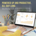 Stream 14" HD Brightview Laptop, Intel Celeron N4120, 16GB RAM, 288GB Storage (128GB Emmc + 160GB Docking Station Set), Intel UHD Graphics, 720P Webcam, Wi-Fi, 1 Year Office 365, Win 11 S, Gold - Image 7
