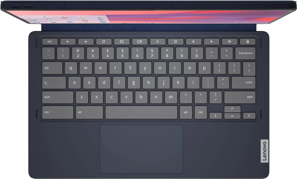 Chromebook Duet 5 2-In-1 Tablet Laptop W/Detachable Keyboard (13.3" FHD OLED Touchscreen, 8-Core Qualcomm CPU, 4GB RAM, 128GB Emmc) IST Stylus, Wi-Fi, 8MP Webcam, Chrome OS, Abyss Blue, 2024 - Image 6