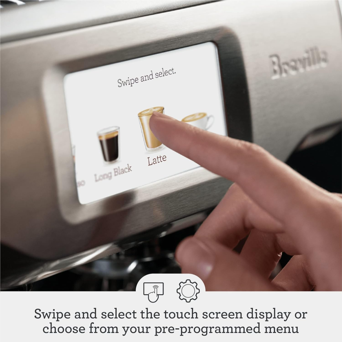 Barista Touch BES880BSS Espresso Machine - Image 4