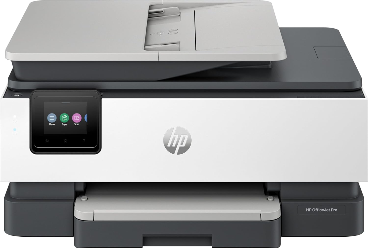Officejet Pro 8135E Wireless All-In-One Color Inkjet Printer, Print, Scan, Copy, Fax, ADF, Duplex Printing, Best-For-Home Office, 3 Months of Ink Included (40Q35A) - Image 1