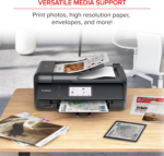 PIXMA Tr8620A - All-In-One Printer Home Office|Copier|Scanner|Fax|Auto Document Feeder | Photo, Document | Airprint (R), Android, Black, Works with Alexa - Image 7