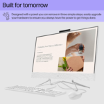 24 Inch All-In-One PC, FHD Display, Intel Core I3-1115G4, 8 GB SDRAM, 256 GB SSD, Intel UHD Graphics, Windows 11 Home, 24-Df1000 (2024) - Image 3
