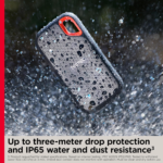 2TB Extreme Portable SSD - up to 1050Mb/S, USB-C, USB 3.2 Gen 2, IP65 Water and Dust Resistance, Updated Firmware - External Solid State Drive - SDSSDE61-2T00-G25 - Image 5