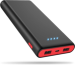 Portable Charger Power Bank 25800Mah,Ultra-High Capacity PD3.0 Fast Phone Charging with Newest Intelligent Controlling IC,3 USB Port External Cell Phone Battery Pack Compatible with Iphone,Android Etc
