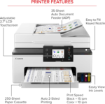 Megatank GX2020 All-In-One Wireless Supertank [Megatank] Printer | Print, Copy and Scan| Mobile Printing |2.7" LCD Color Touchscreen | Auto Document Feeder and Auto Duplex Printing - Image 4