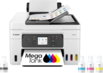 Megatank GX4020 All-In-One Wireless Supertank Printer with Print, Copy, Scan and Fax | Auto Document Feeder | Mobile Printing | 2.7" LCD Touch Screen
