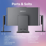 Thinkcentre All-In-One Desktop Computer, 23.8” FHD Micro-Edge Display, 13Th Gen Intel I7-13620H, 32GB DDR5 SODIMM, 1TB SSD, Webcam, HDMI, RJ-45, Wired Keyboard & Mouse, Wi-Fi 6, Windows 11 Pro - Image 5