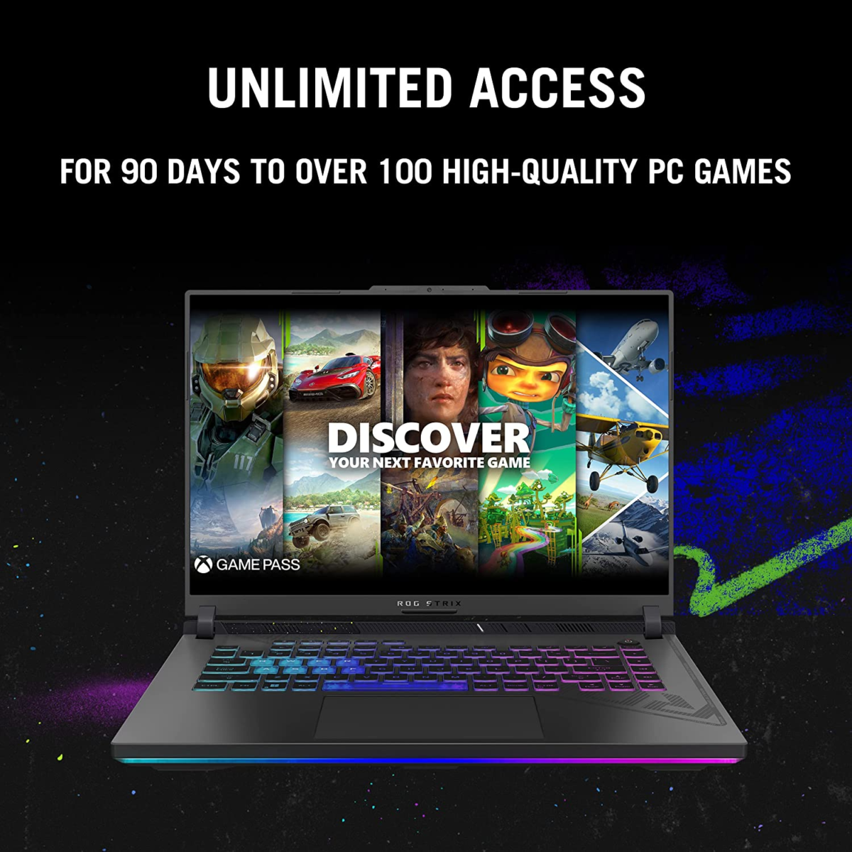 ROG Strix G16 (2024) Gaming Laptop, 16” 16:10 FHD 165Hz Display, NVIDIA® Geforce RTX™ 4060, Intel Core I7-13650Hx, 16GB DDR5, 1TB Pcie Gen4 SSD, Wi-Fi 6E, Windows 11, G614JV-AS74 - Image 7