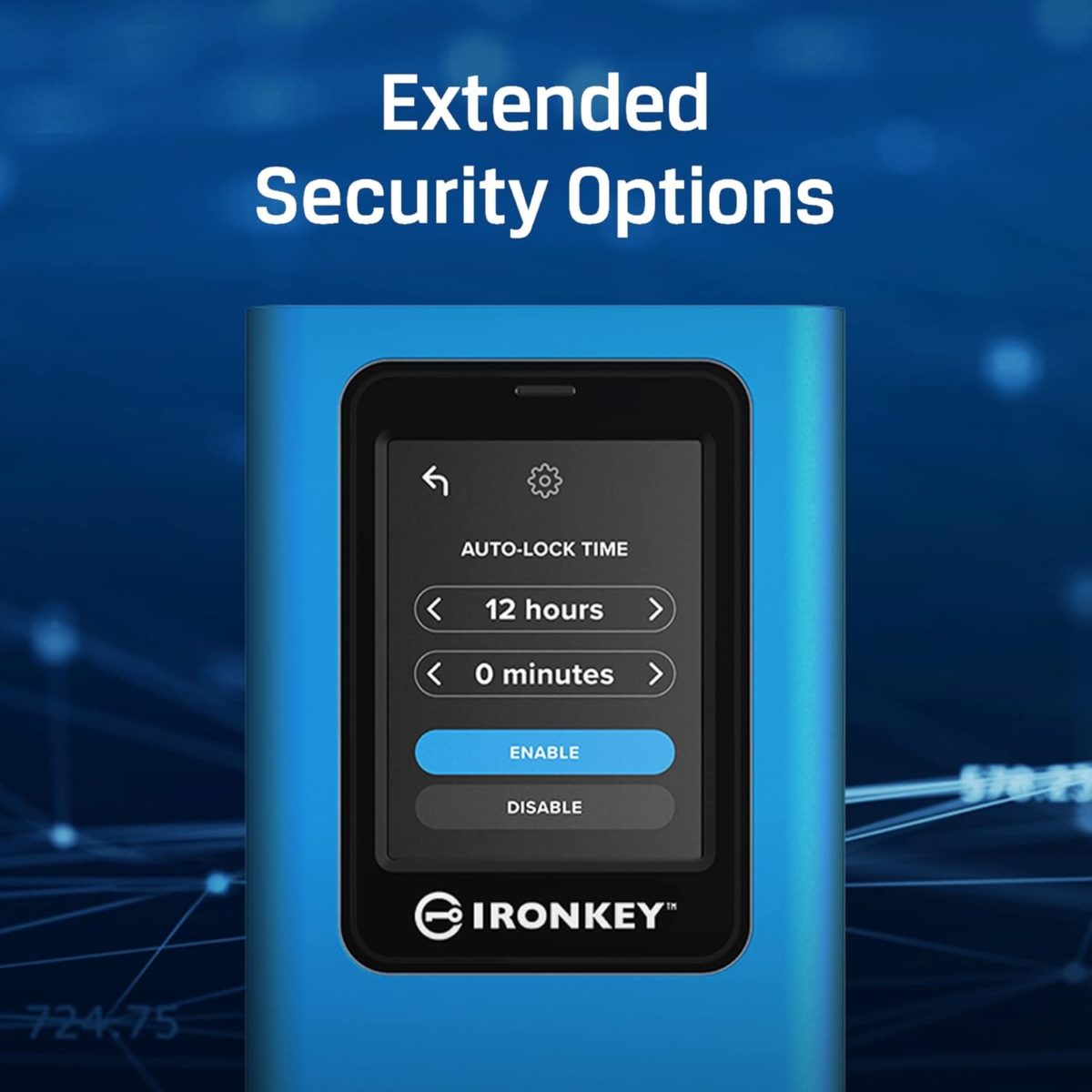 Ironkey Vault Privacy 80 960GB External SSD | FIPS 197 | XTS-AES 256GB Encrypted | Touch Screen PIN | Secure Data Protection | IKVP80ES/960G - Image 7
