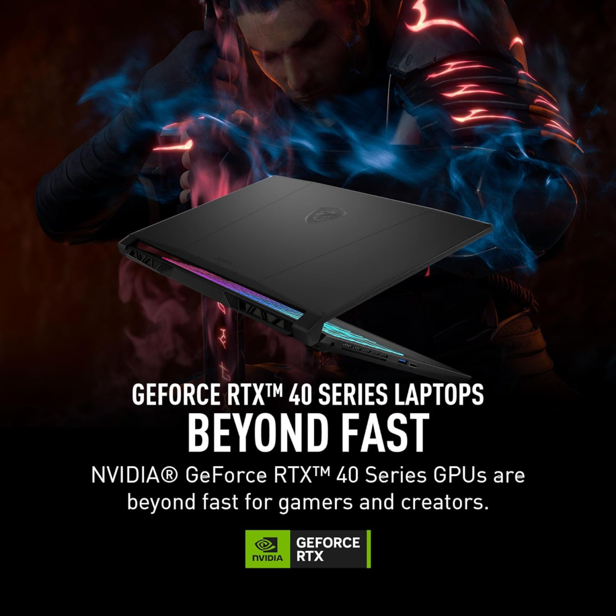 Katana A15 AI 15.6” 144Hz FHD Gaming Laptop: Ryzen 7-8845HS, NVIDIA Geforce RTX 4060, 32GB DDR5, 1TB Nvme SSD, Cooler Boost 5, Win 11: Black B8VF-448US - Image 4
