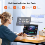 Newest 15.6" Laptop, Intel Quad-Core Processor (Up to 3.6Ghz), 16GB RAM, 512GB SSD, Windows 11 Laptops Computer, FHD Screen, Webcam, Light&Thin, Metal Shell, HDMI, Type-C, USB3.2 (2024 Flagship) - Image 3