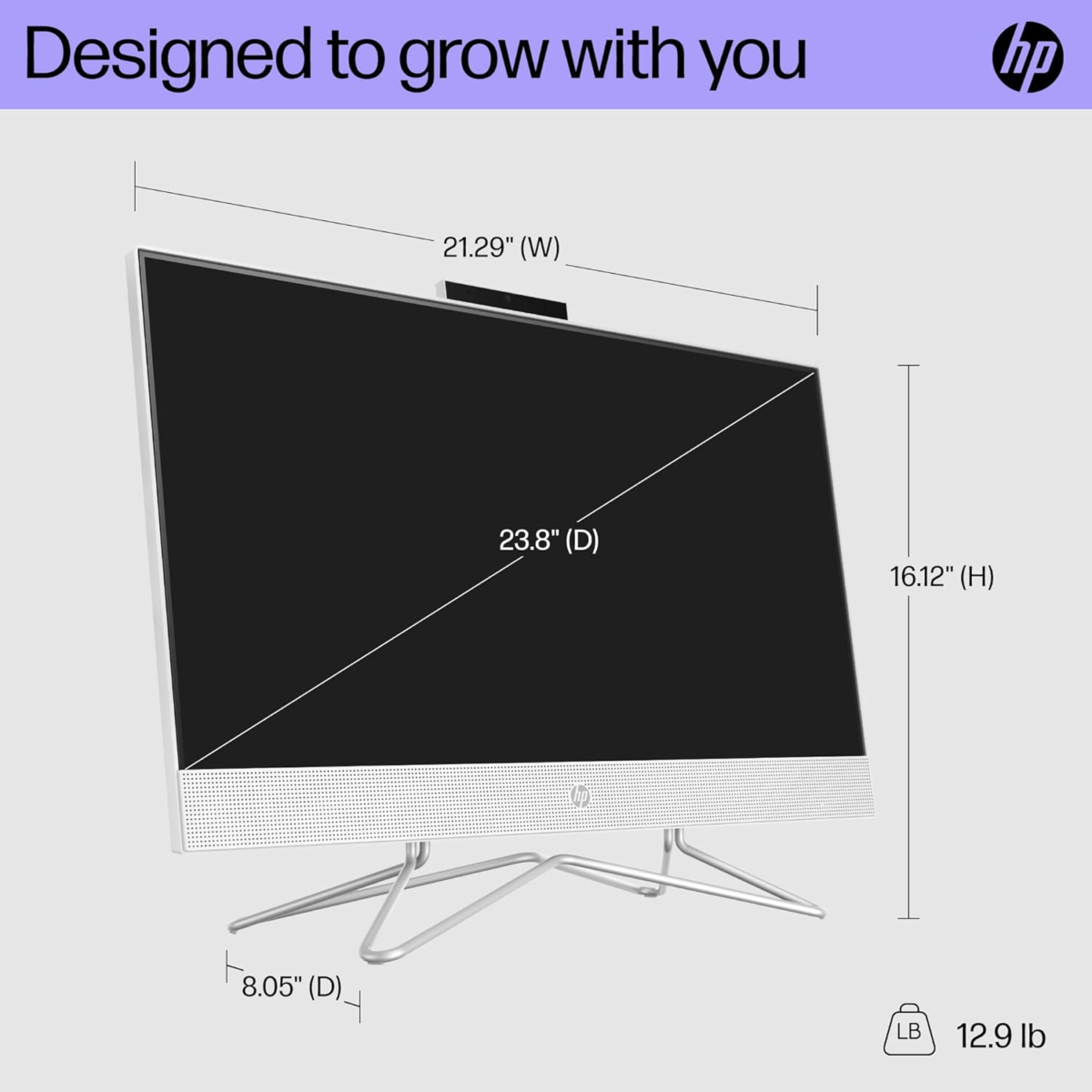24 Inch All-In-One PC, FHD Display, Intel Core I3-1115G4, 8 GB SDRAM, 256 GB SSD, Intel UHD Graphics, Windows 11 Home, 24-Df1000 (2024) - Image 5