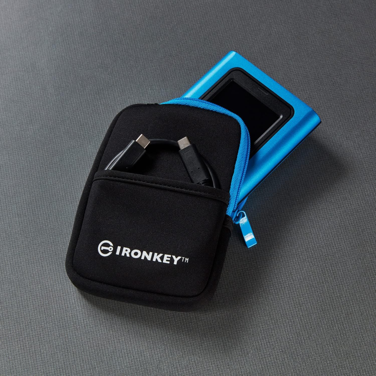 Ironkey Vault Privacy 80 960GB External SSD | FIPS 197 | XTS-AES 256GB Encrypted | Touch Screen PIN | Secure Data Protection | IKVP80ES/960G - Image 9