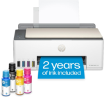 Smart-Tank 5000 Wireless All-In-One Ink-Tank Printer with up to 2 Years of Ink Included, Mobile Print, Scan, Copy, White, 17.11 X 14.23 X 6.19