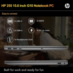 Newest 255 G10 Laptop for Home or Work, 16GB RAM, 1TB SSD, 15.6" Full HD, Ryzen 3 7330U (Beat Intel I5-1135G7), Ethernet Port, HDMI, USB-C, Windows 11 Pro, Business and Fun Ready (2024) - Image 6