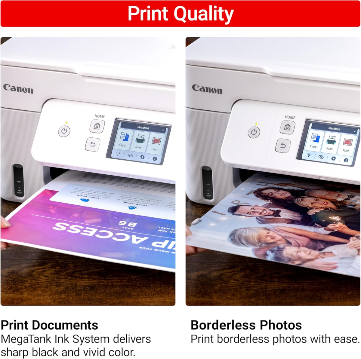 Megatank G3290 All-In-One Wireless Supertank [Megatank] Printer | Print, Copy Scan | Mobile Printing |2.7" LCD Color Touchscreen | Auto Duplex - Image 8