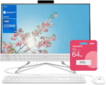 24 Newest Daily All-In-One, 23.8" FHD 1920 * 1080, Intel Core I3-1115G4, 16GB RAM, 1TB SSD, Wi-Fi, Wired KB & Mouse, SD Card Reader, Webcam, W11 Home, White Bundle with Adata 64GB USB Flash Drive