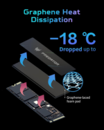 Predator M.2 SSD 1TB GM7000 with DRAM Cache Nvme 1.4 2280 Pcie Gen4×4 Ultra High Speed (Maximum Read: 7400Mb/S, Max Write: 6700Mb/S) 3D NAND TLC Internal SSD Compatible with PS5 Pro - BL.9BWWR.105 - Image 3