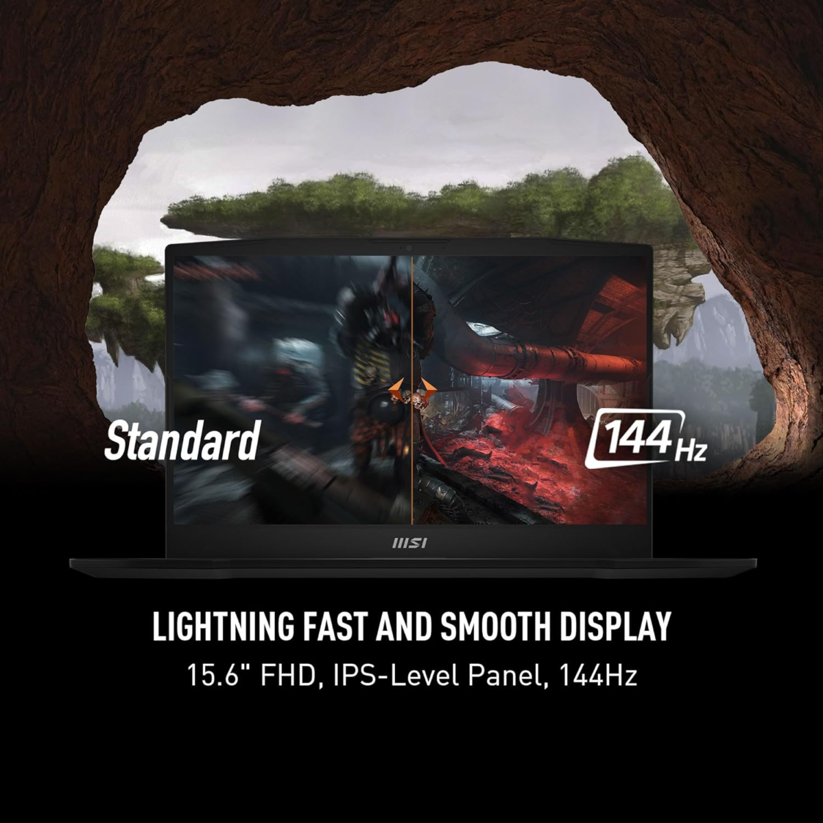 Katana A15 AI 15.6” 144Hz FHD Gaming Laptop: Ryzen 7-8845HS, NVIDIA Geforce RTX 4060, 32GB DDR5, 1TB Nvme SSD, Cooler Boost 5, Win 11: Black B8VF-448US - Image 5