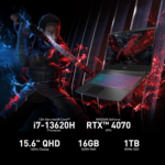 Katana 15 15.6” 165Hz QHD Gaming Laptop: Intel Core I7-13620H, NVIDIA Geforce RTX 4070, 16GB DDR5, 1TB Nvme SSD, Cooler Boost 5, Win 11: Black B13VGK-2000US - Image 2